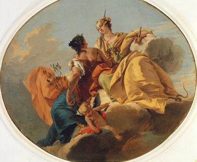 Justice and Peace by Giovanni Battista Tiepolo